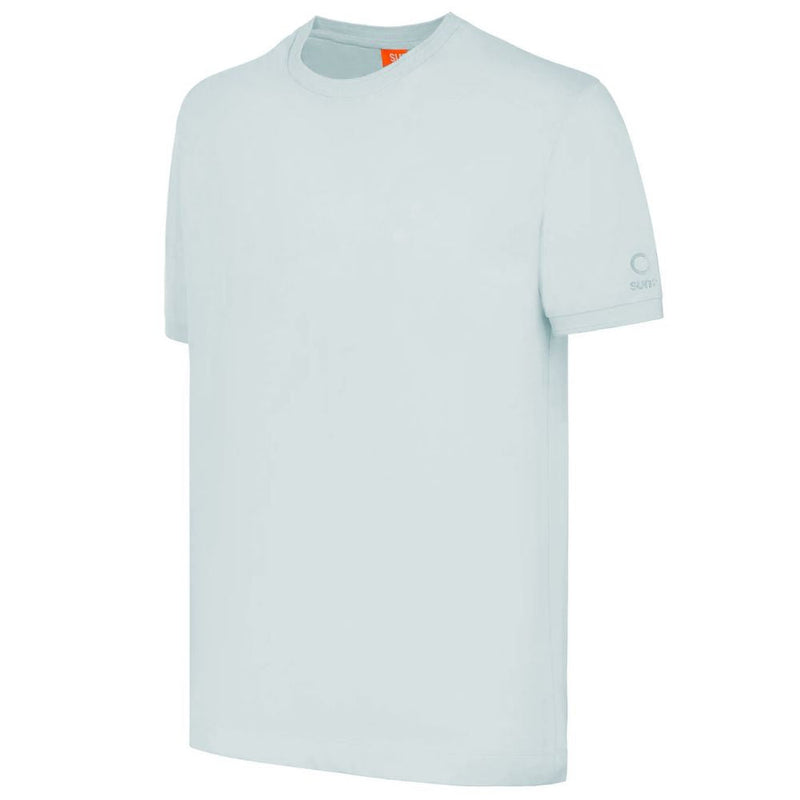 Gray Cotton T-Shirt Suns