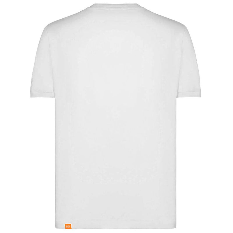 White Cotton T-Shirt Suns