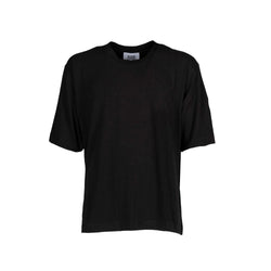 Black Cotton T-Shirt Alpha Studio