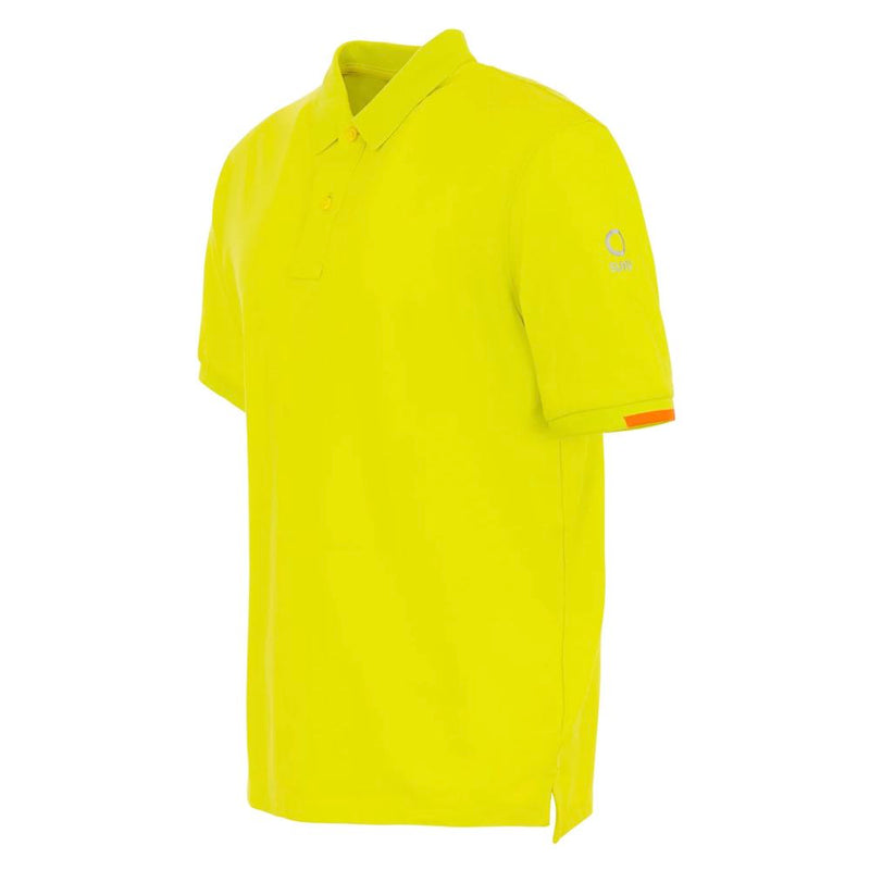 Yellow Cotton Polo Shirt Suns