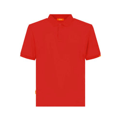 Red Cotton Polo Shirt Suns