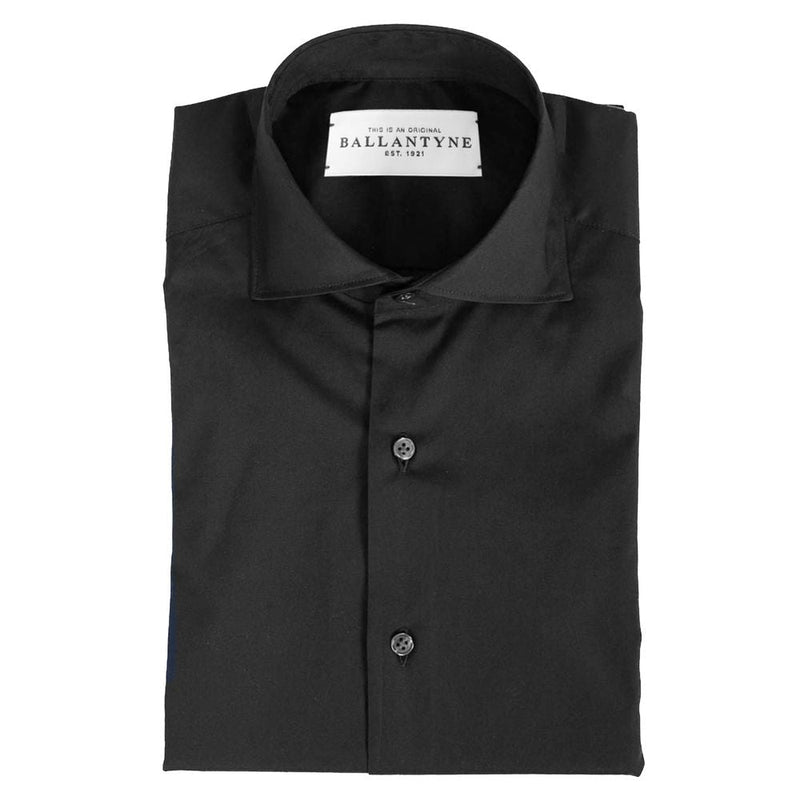 Black Cotton Men's Shirt Ballantyne