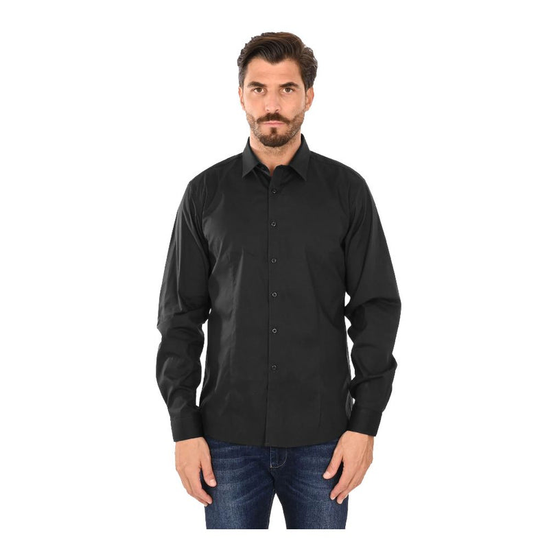 Black Cotton Men's Shirt Ballantyne