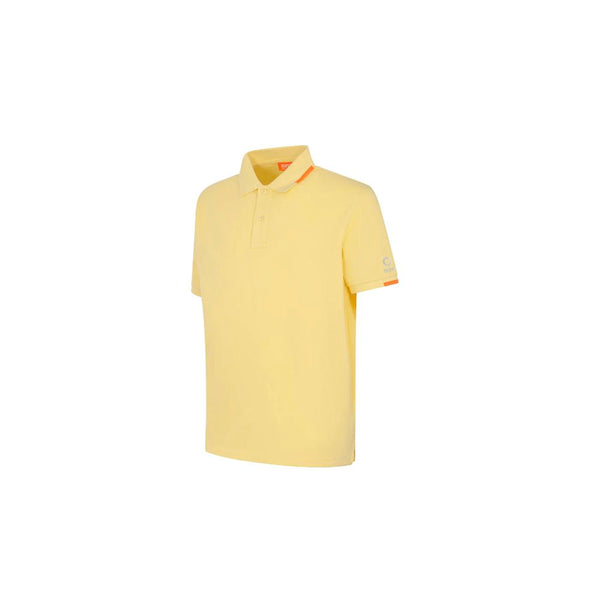 Yellow Cotton Polo Shirt Suns