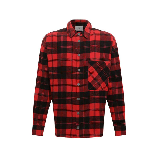 Red Cotton Jacket Diego Venturino