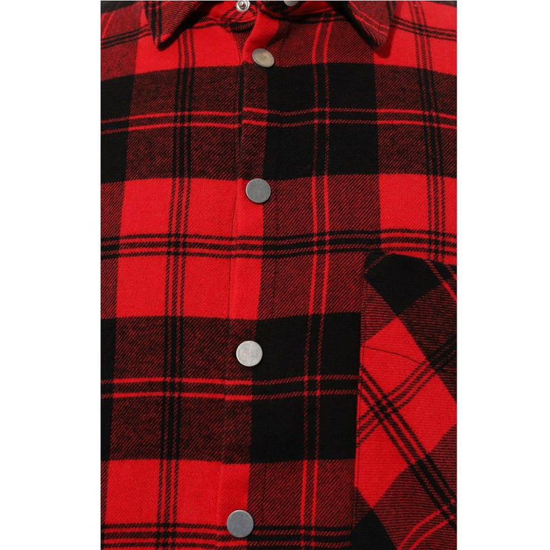 Red Cotton Jacket Diego Venturino