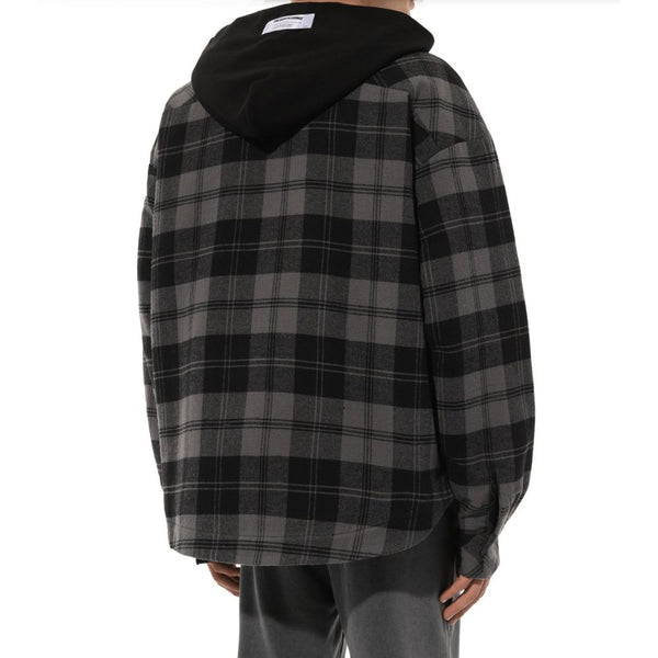 Gray Cotton Jacket Diego Venturino