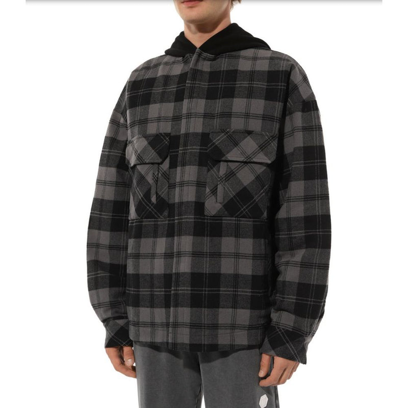 Gray Cotton Jacket Diego Venturino