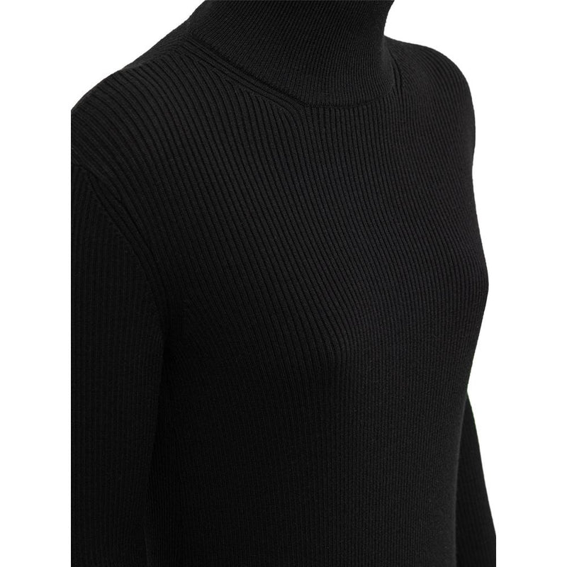 Black Wool Dress Bottega Veneta