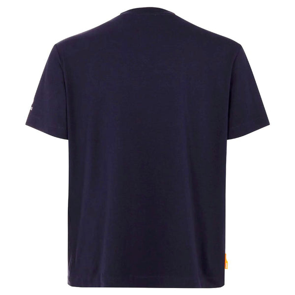 Blue Cotton T-Shirt Suns