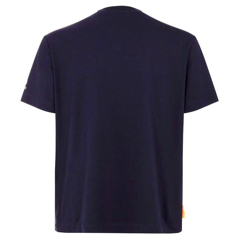 Blue Cotton T-Shirt Suns