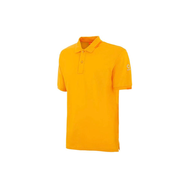 Orange Cotton Polo Shirt Suns
