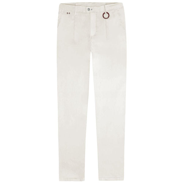 White Cotton Jeans & Pant Tramarossa