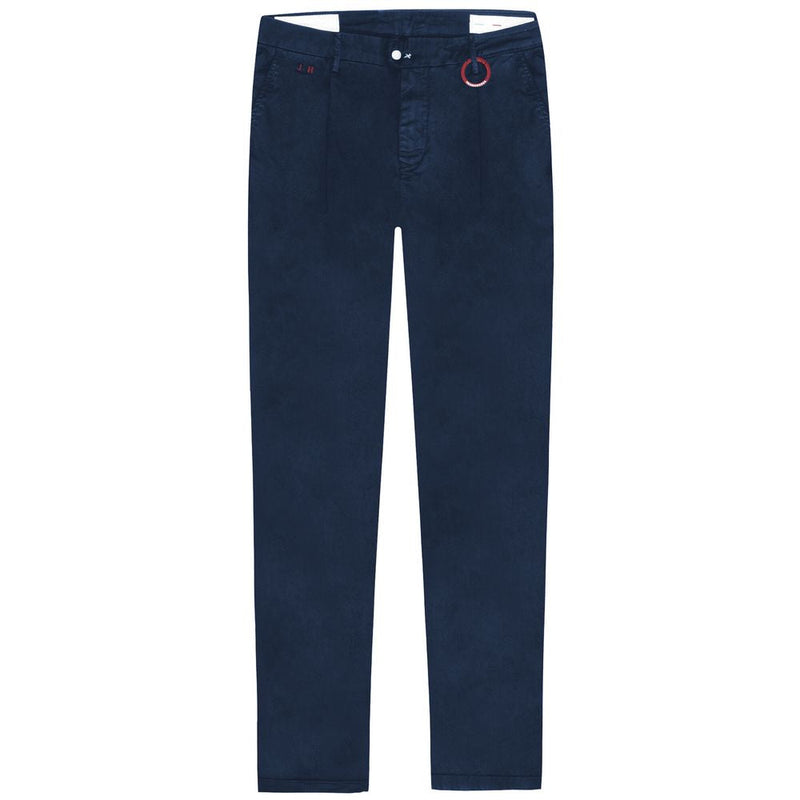 Blue Cotton Jeans & Pant Tramarossa