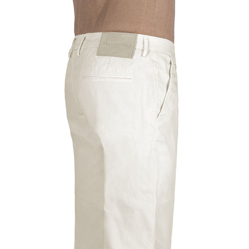 White Cotton Jeans & Pant Tramarossa