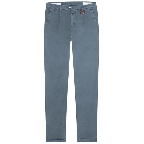 Light Blue Cotton Jeans & Pant Tramarossa