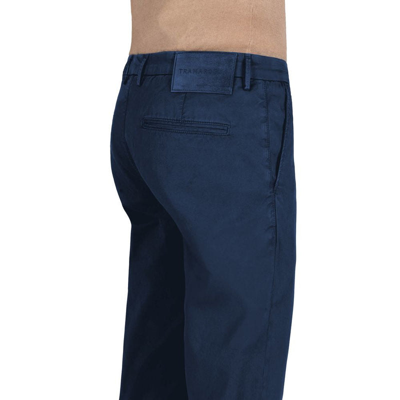 Blue Cotton Jeans & Pant Tramarossa