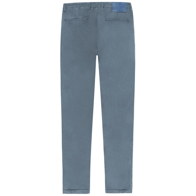 Light Blue Cotton Jeans & Pant Tramarossa
