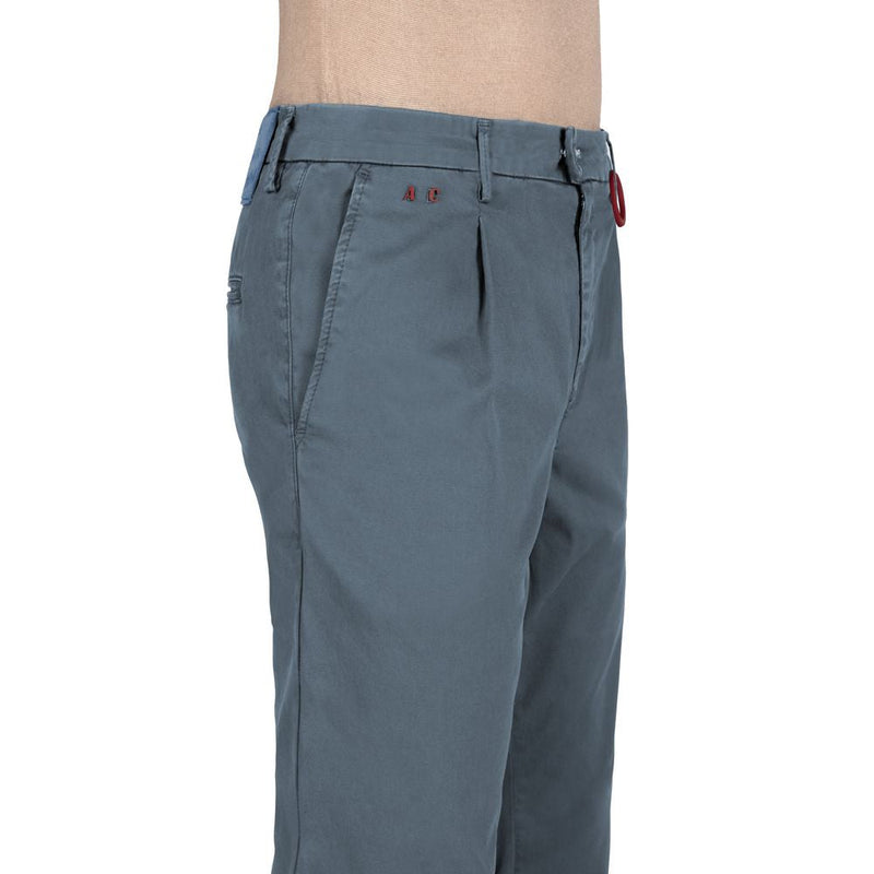 Light Blue Cotton Jeans & Pant Tramarossa