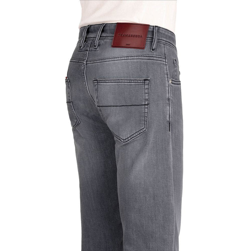 Gray Cotton Jeans & Pant Tramarossa