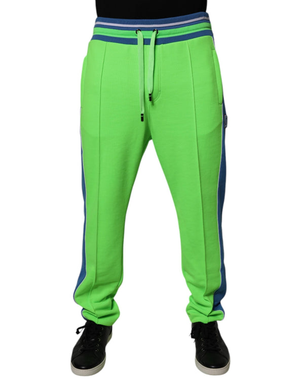 Green Blue Jogger Sweatpants Pants Dolce & Gabbana
