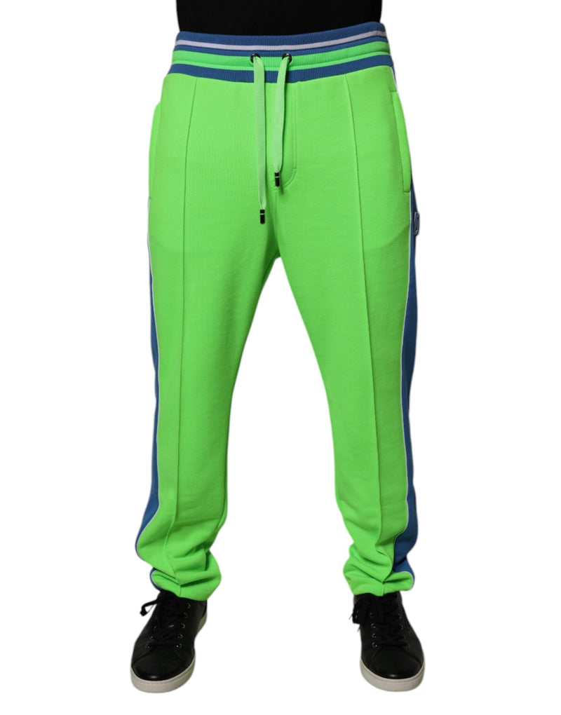 Green Blue Jogger Sweatpants Pants Dolce & Gabbana