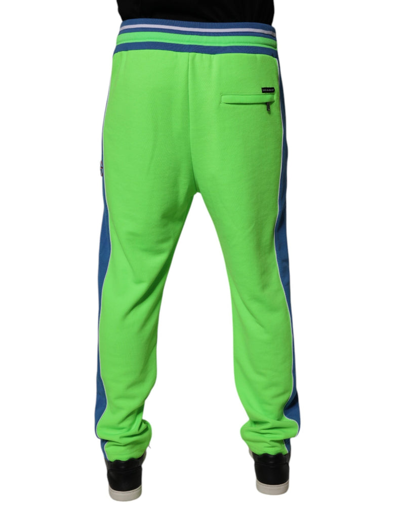 Green Blue Jogger Sweatpants Pants Dolce & Gabbana