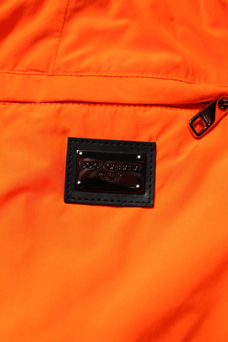 Orange Polyester Men Jogger Sweatpants Pants Dolce & Gabbana