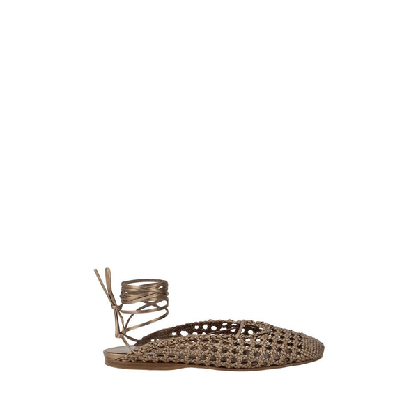 Leather net-effect Mules Forte_Forte