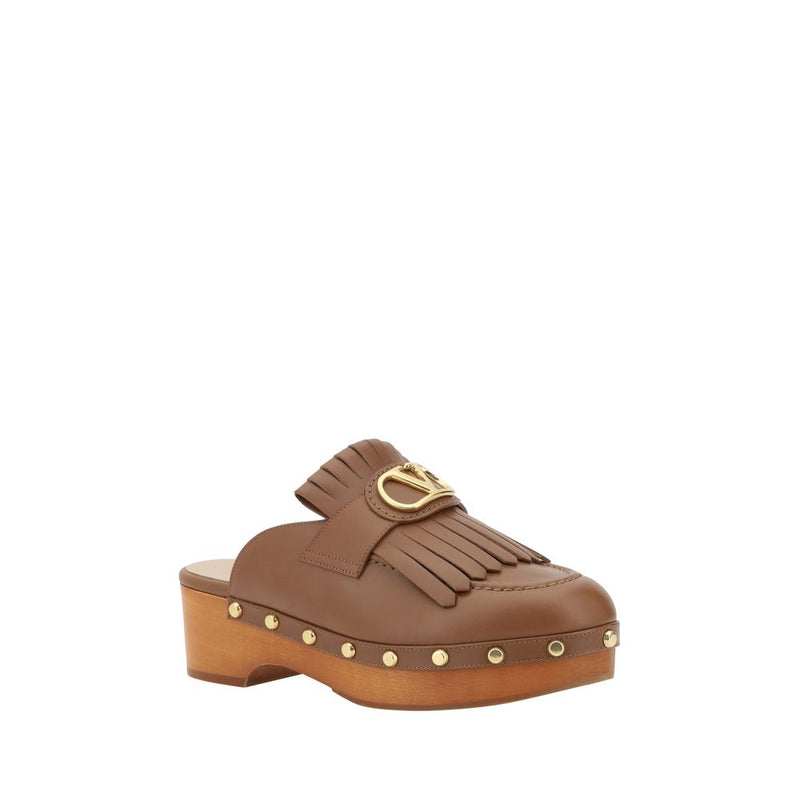 Leather Mules Valentino Garavani
