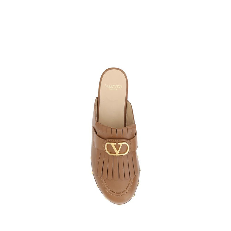 Leather Mules Valentino Garavani