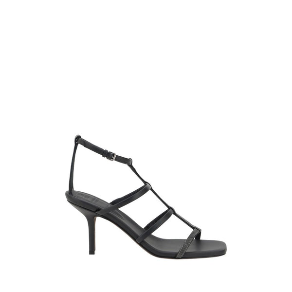 Sandals with sparkling embellishment Brunello Cucinelli