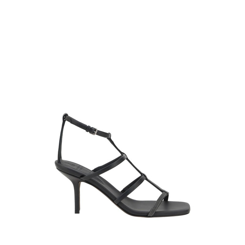 Sandals with sparkling embellishment Brunello Cucinelli