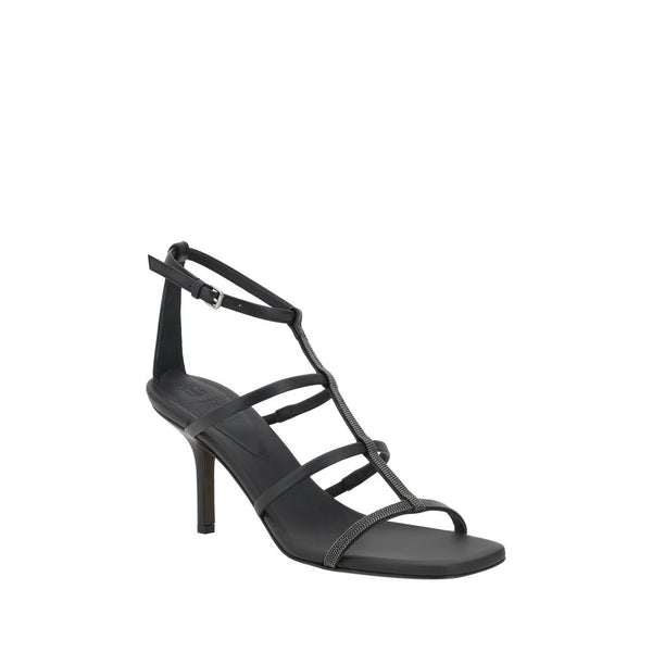 Sandals with sparkling embellishment Brunello Cucinelli