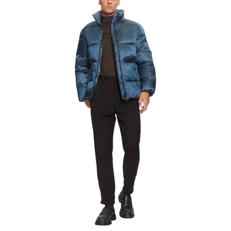Blue Recycled Polyamide Jacket Calvin Klein Jeans