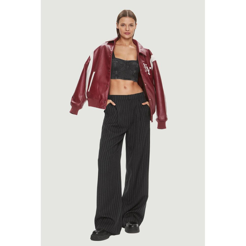 Black Recycled Cotton Top Tommy Hilfiger Jeans