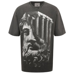 Gray Cotton T-Shirt Diego Venturino