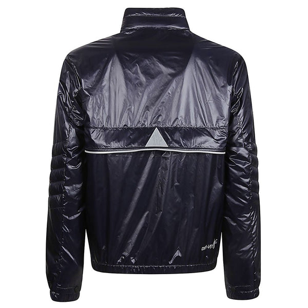 Blue Polyamide Jacket Moncler