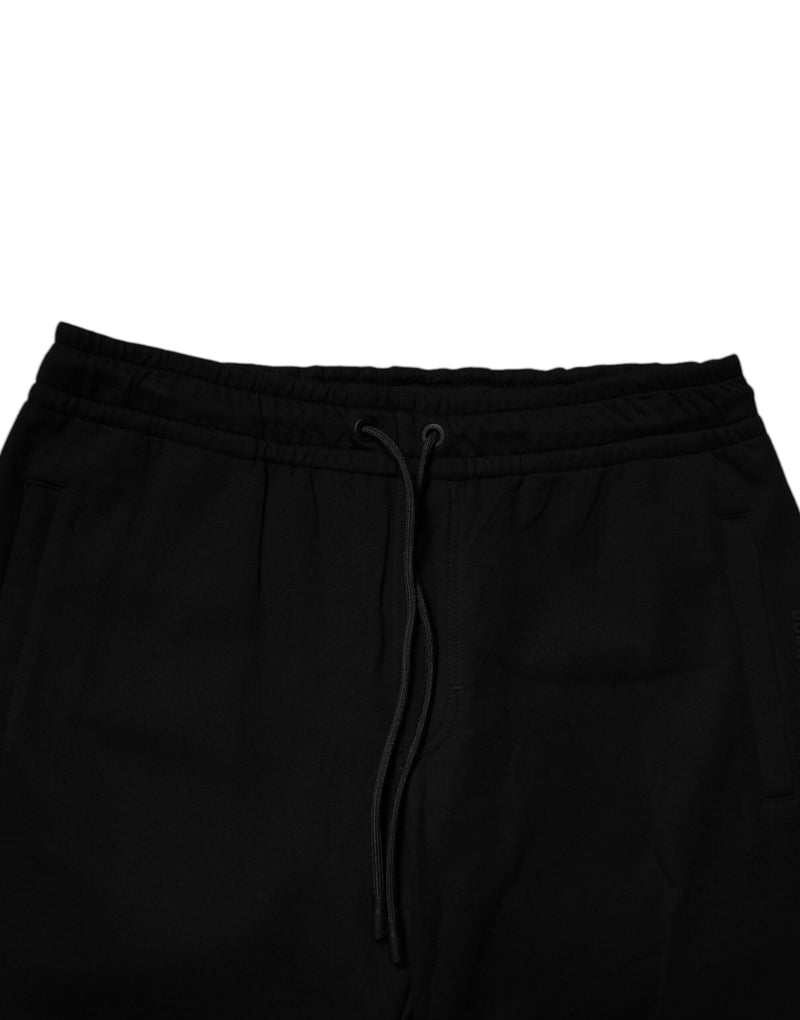 Black Cotton Blend Jogger Sweatpants Pants Dolce & Gabbana