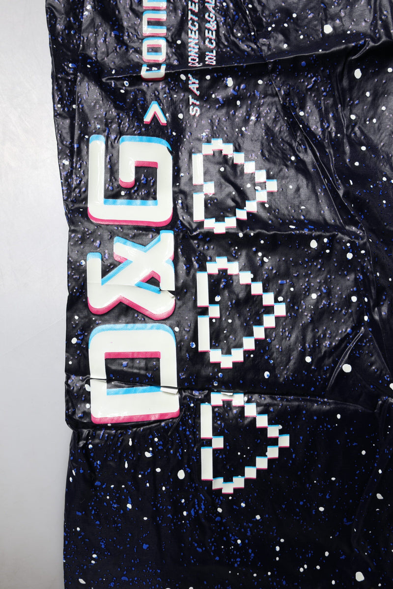 Dark Blue DG Game Print Cotton Jogger Pants Dolce & Gabbana