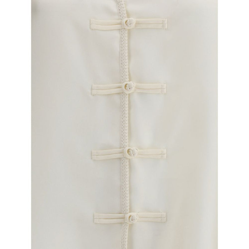 Courrèges Polo with twisted detail Courrèges