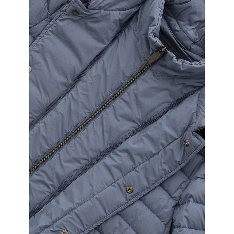 Blue Polyester Jacket Herno