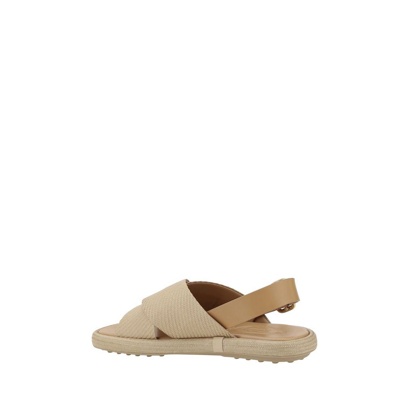 Raffia Sandals Tod's