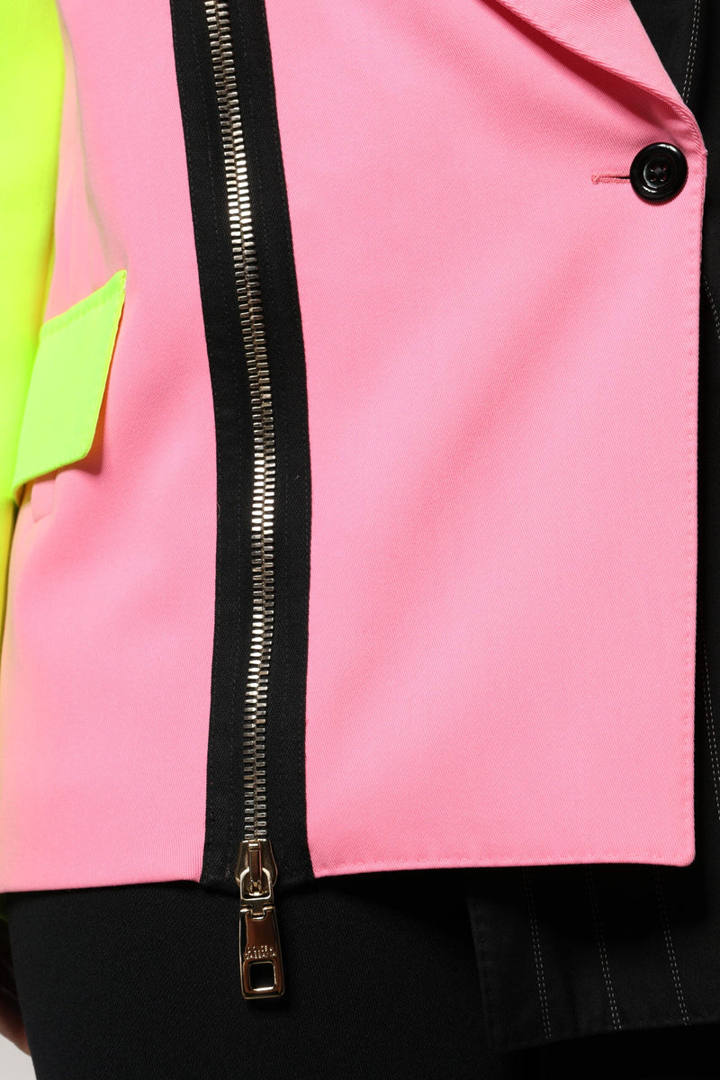 Multicolor Patchwork Embellished Coat Jacket Dolce & Gabbana