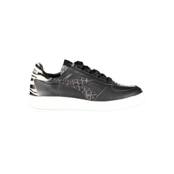 Black Leather Womens Sneaker Diadora