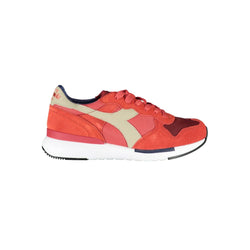 Red Leather Women Sneaker Diadora