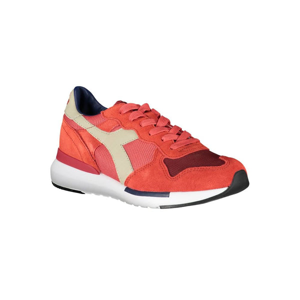 Red Leather Women Sneaker Diadora