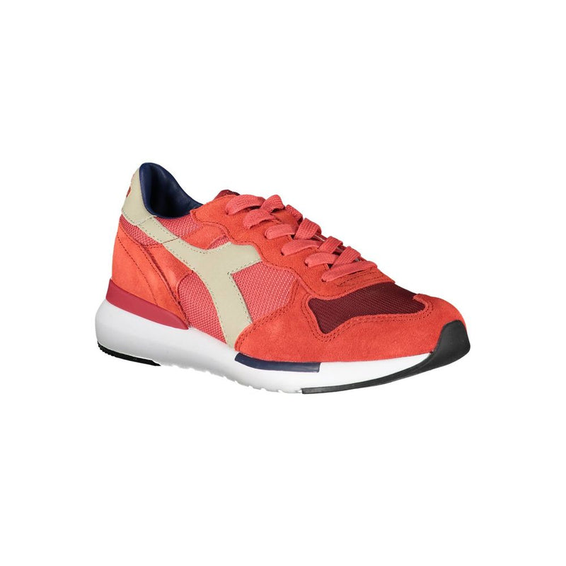Red Leather Women Sneaker Diadora