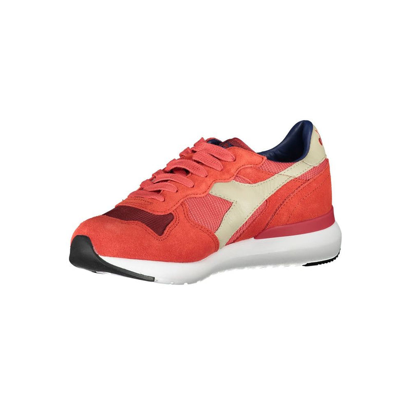 Red Leather Women Sneaker Diadora