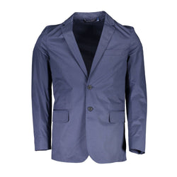 Blue Cotton Men Jacket Gant
